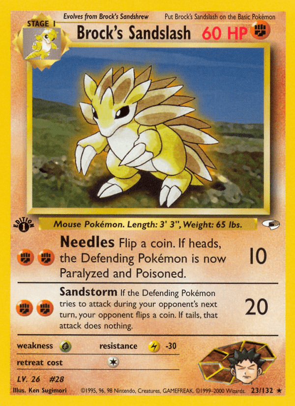 Brock's Sandslash - 23