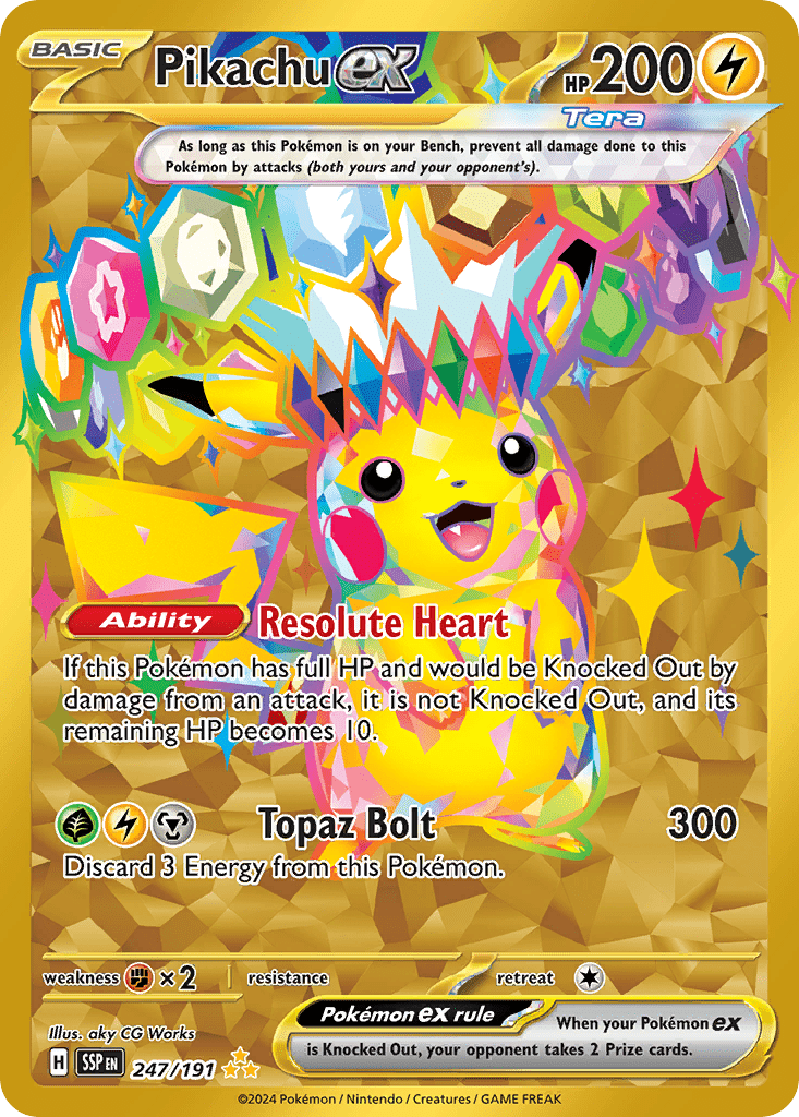 Pikachu ex - 247