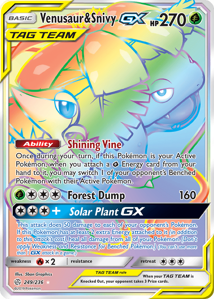 Venusaur & Snivy-GX - 249