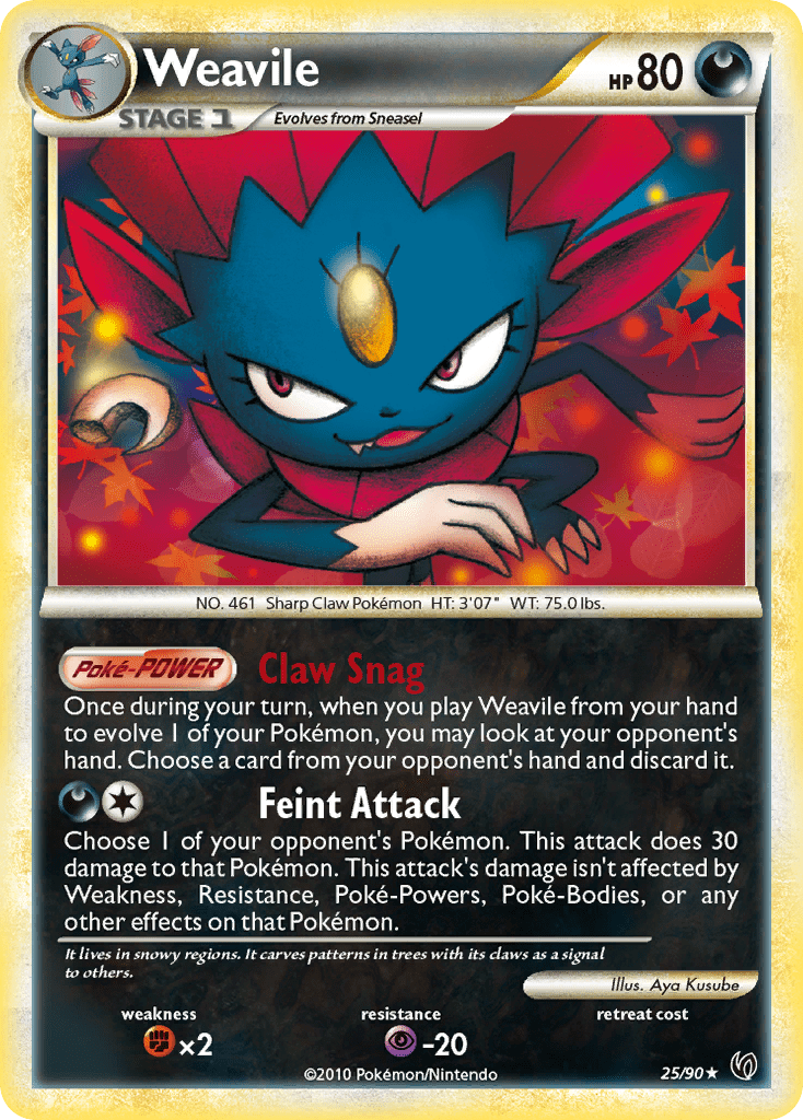 Weavile - 25
