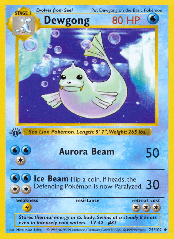 Dewgong - 25
