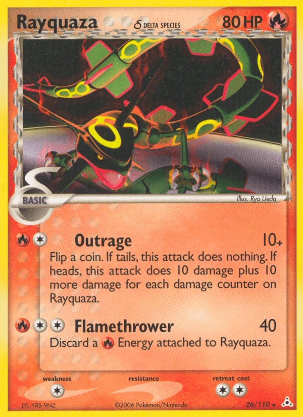Rayquaza δ - 26