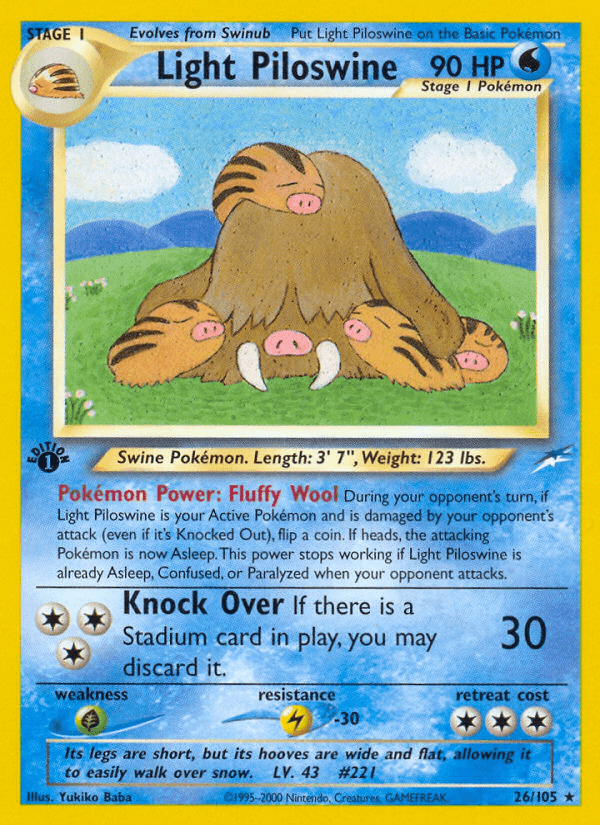Light Piloswine - 26