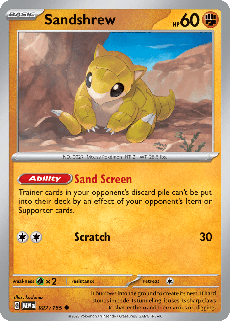 Sandshrew - 27