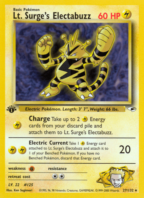 Lt. Surge's Electabuzz - 27