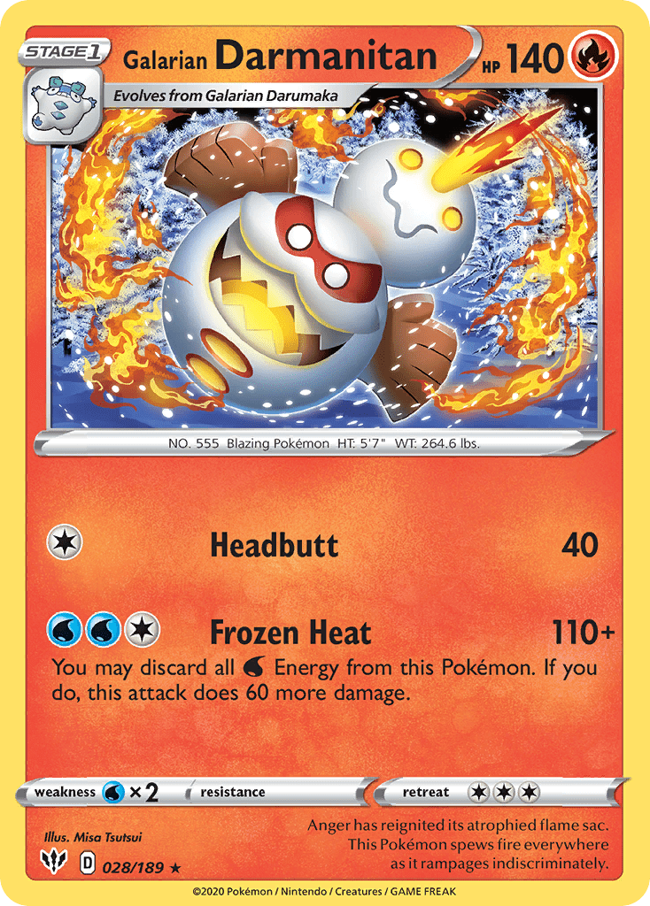 Galarian Darmanitan - 28