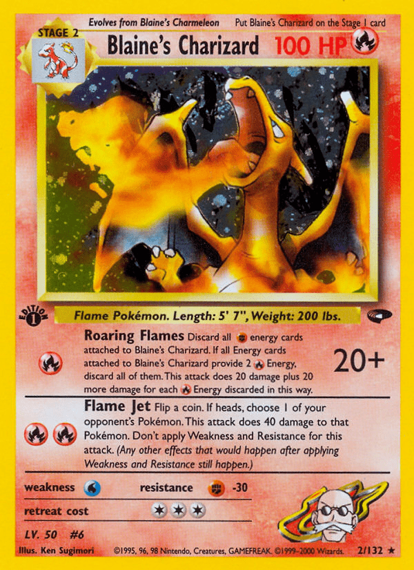 Blaine's Charizard - 2