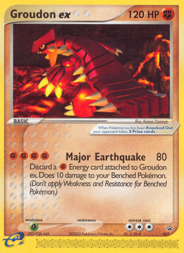 Groudon ex - 2