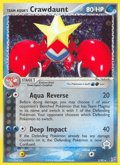 Team Aqua's Crawdaunt - 2