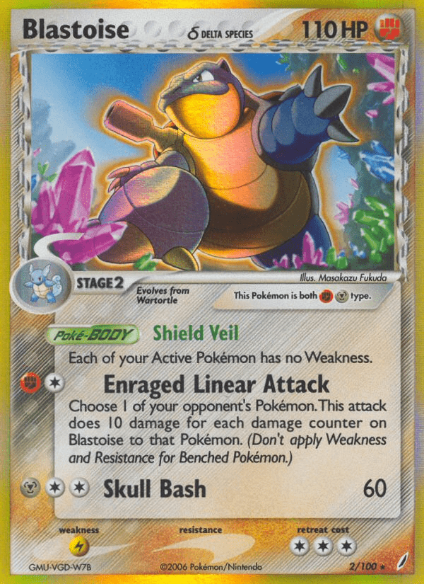 Blastoise δ - 2