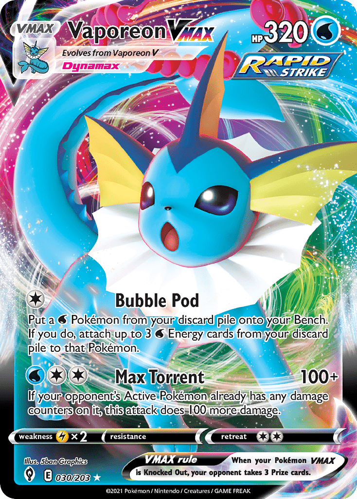 Vaporeon VMAX - 30
