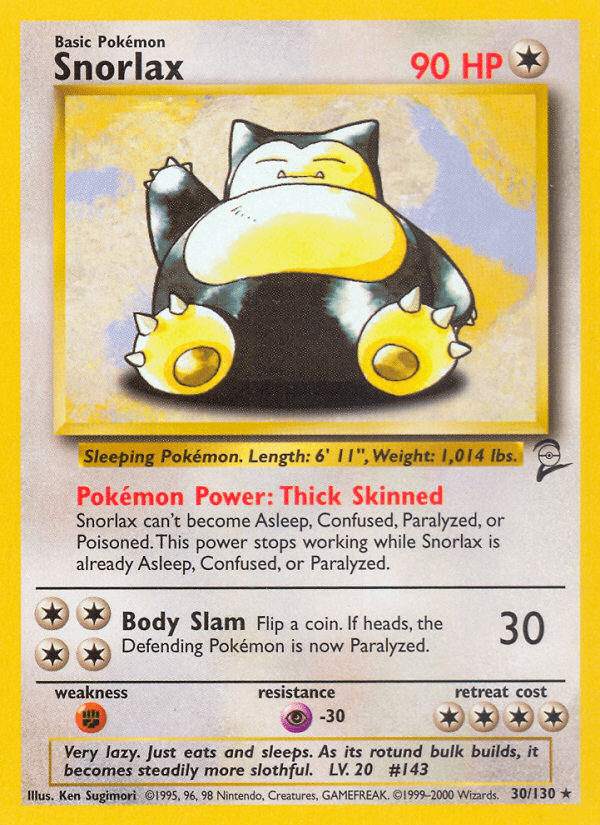 Snorlax - 30