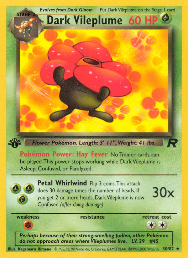 Dark Vileplume - 30
