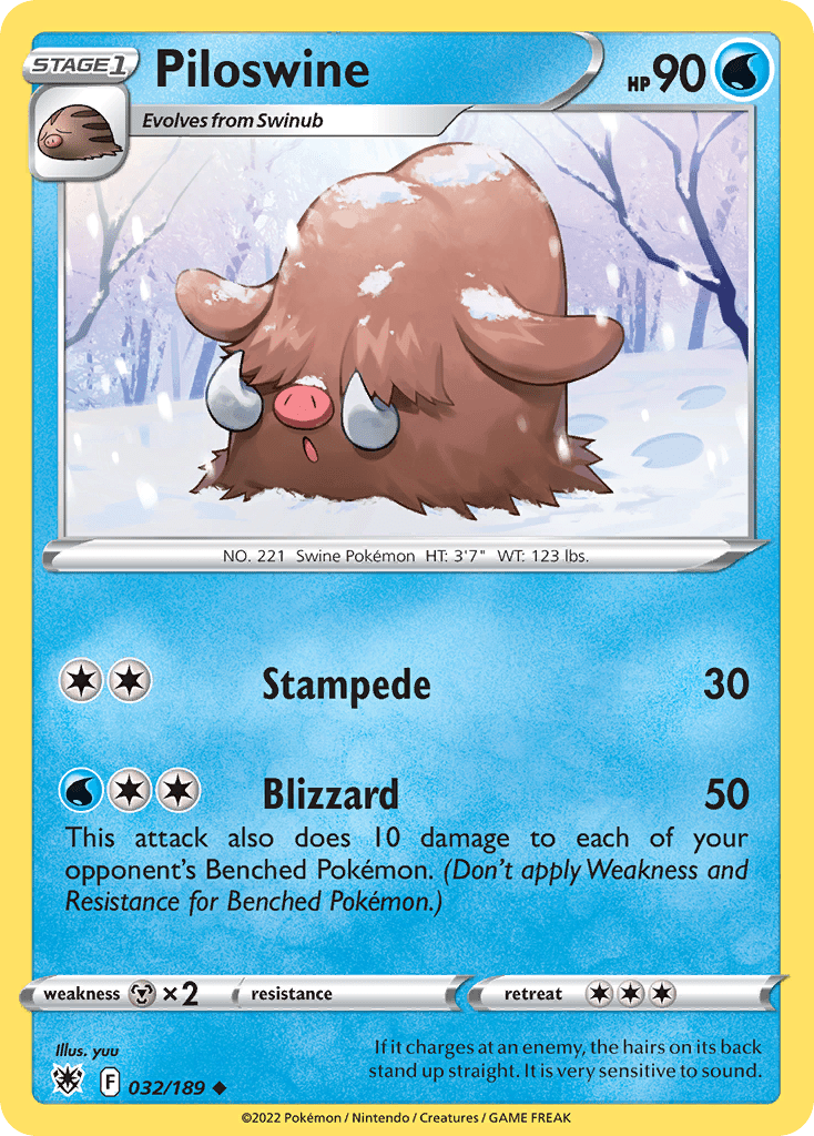 Piloswine - 32