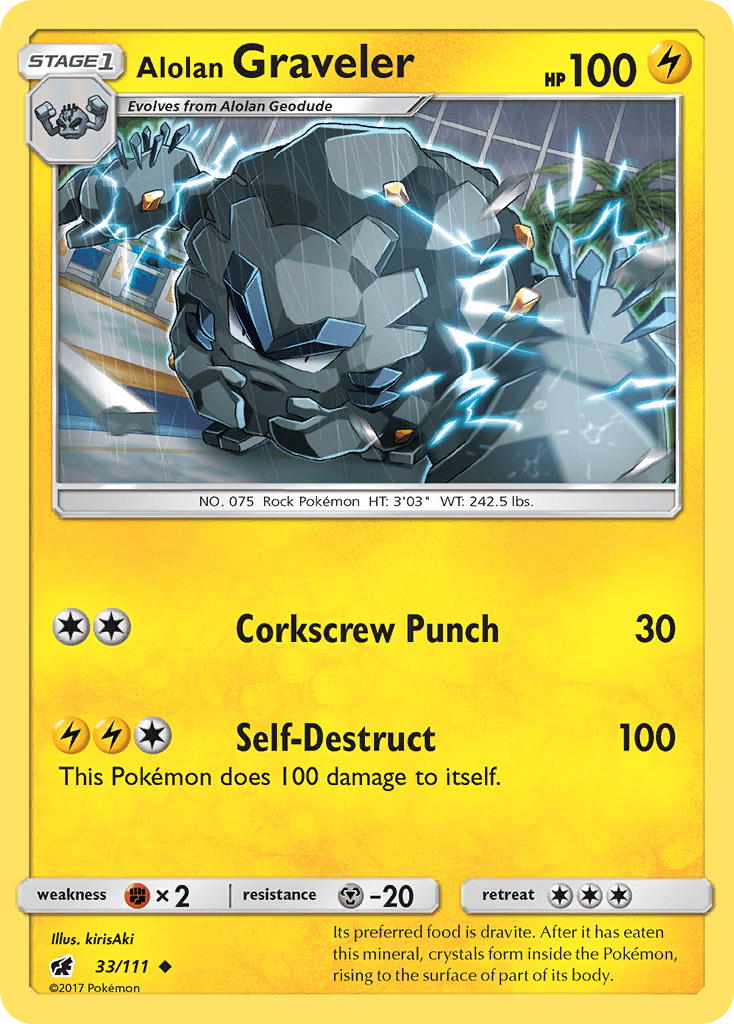 Alolan Graveler - 33