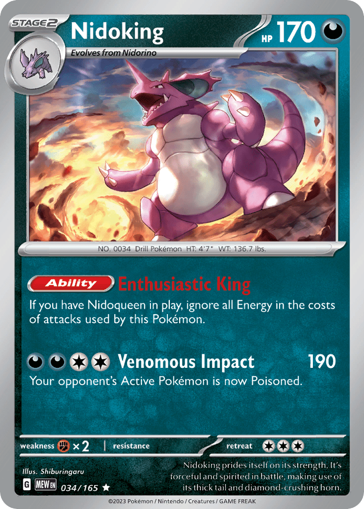 Nidoking - 34