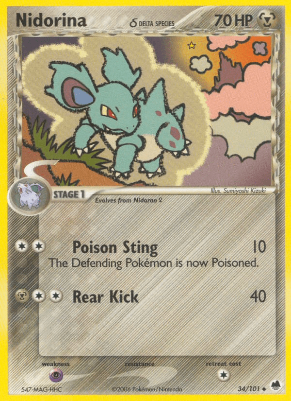 Nidorina δ - 34