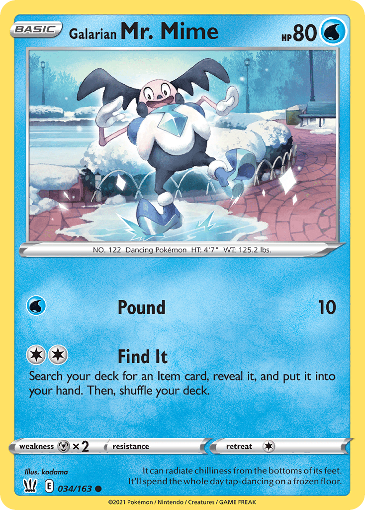 Galarian Mr. Mime - 34