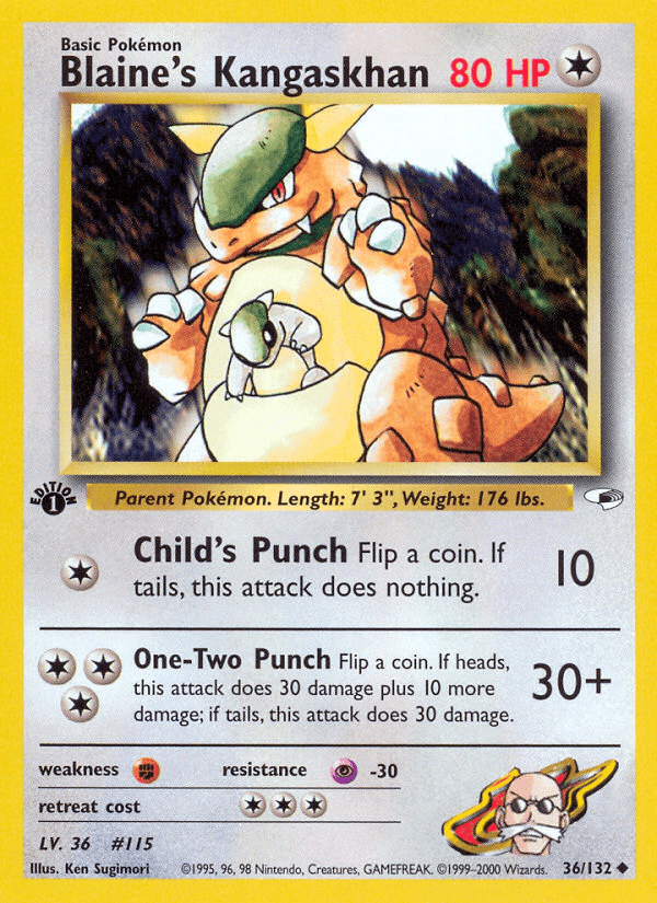 Blaine's Kangaskhan - 36