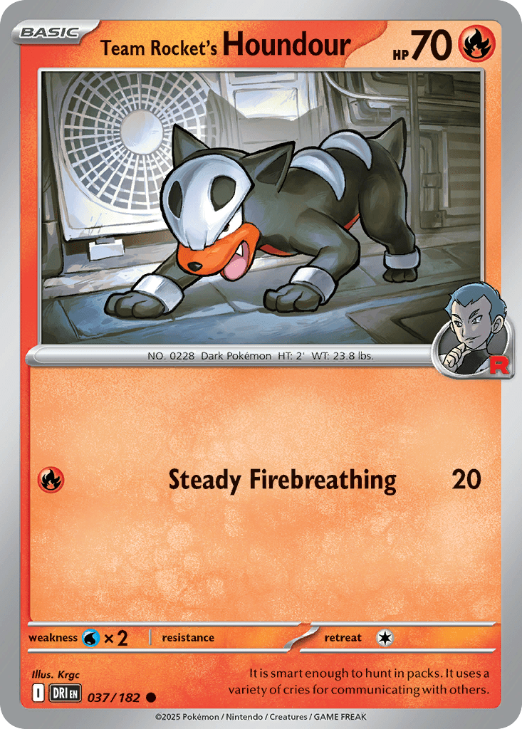 Team Rocket's Houndour - 37