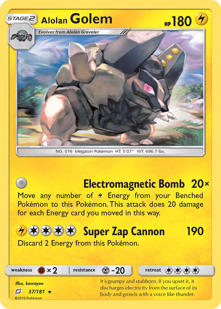 Alolan Golem - 37