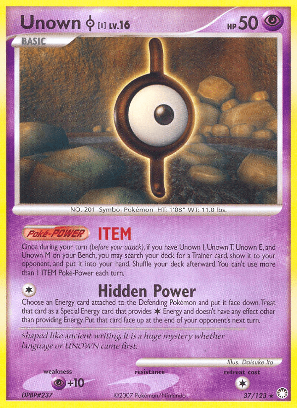 Unown [I] - 37