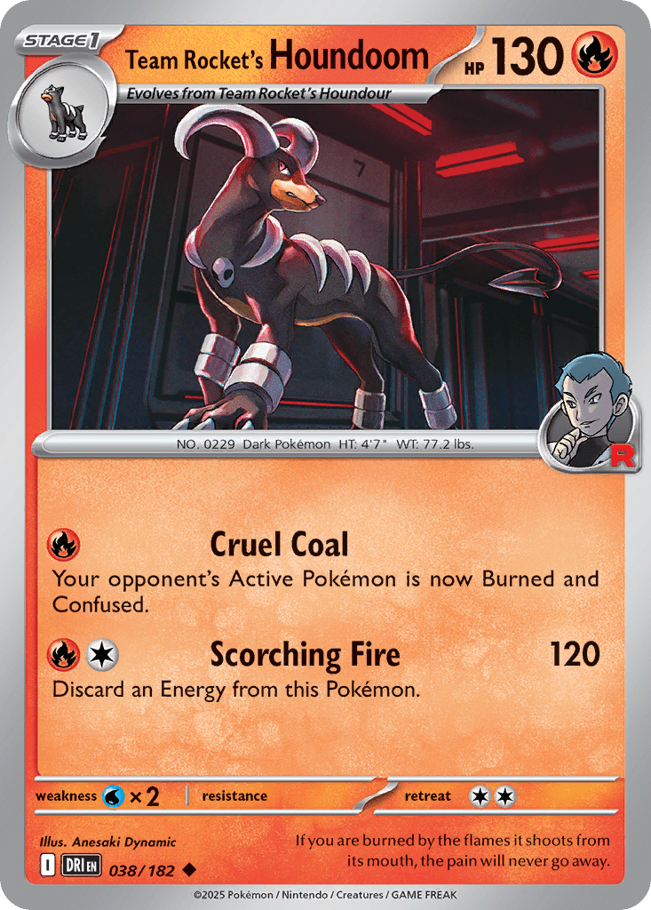 Team Rocket's Houndoom - 38