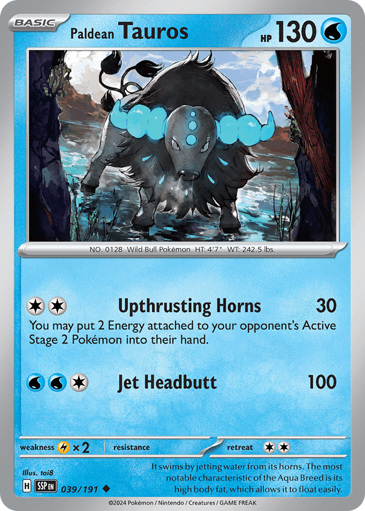 Paldean Tauros - 39