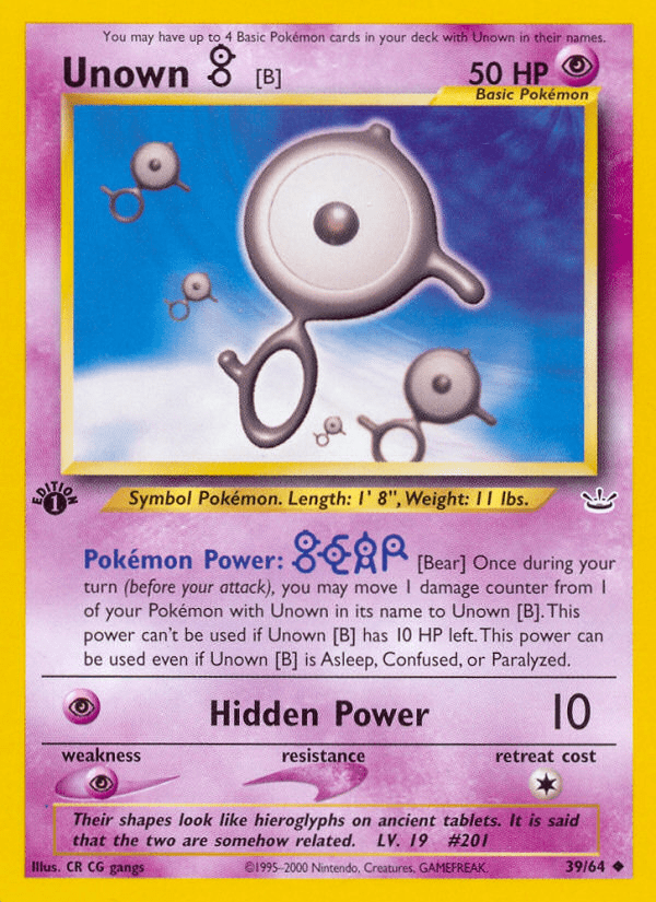 Unown [B] - 39