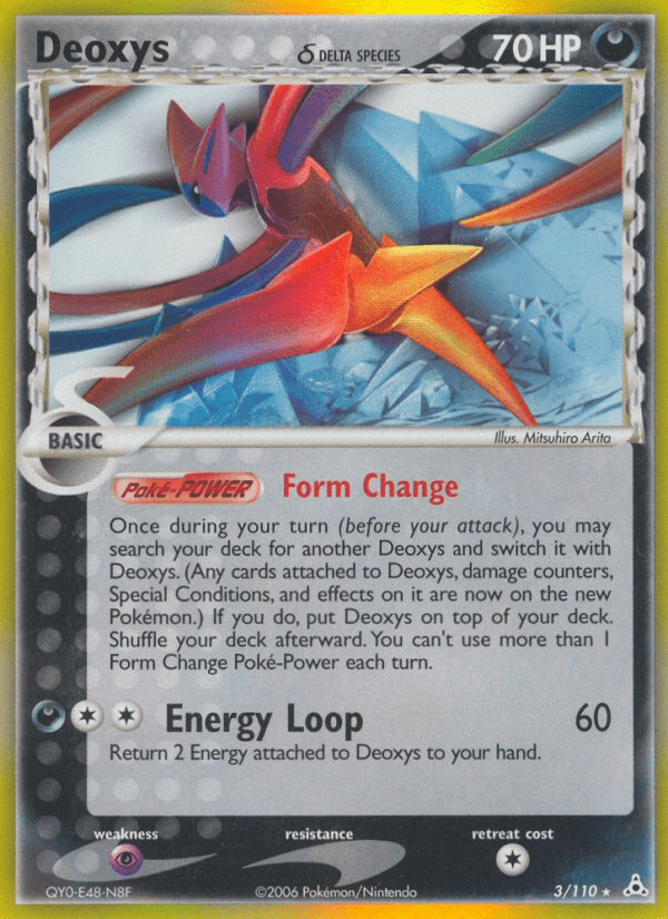 Deoxys δ - 3