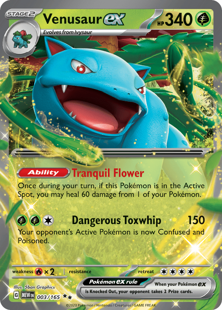 Venusaur ex - 3