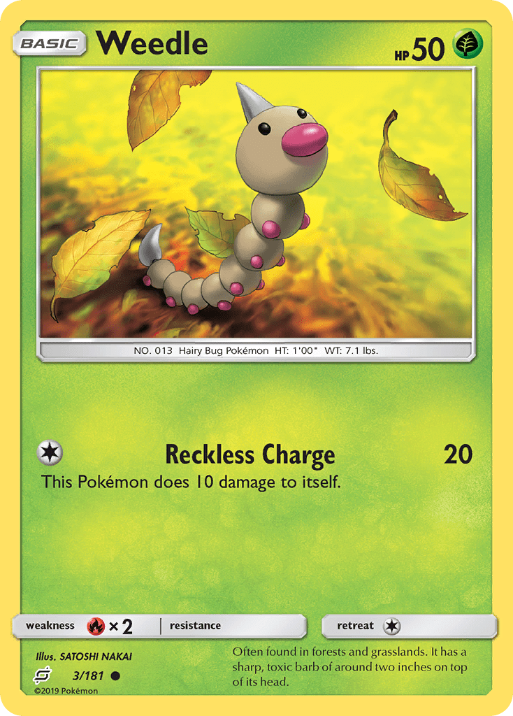 Weedle - 3
