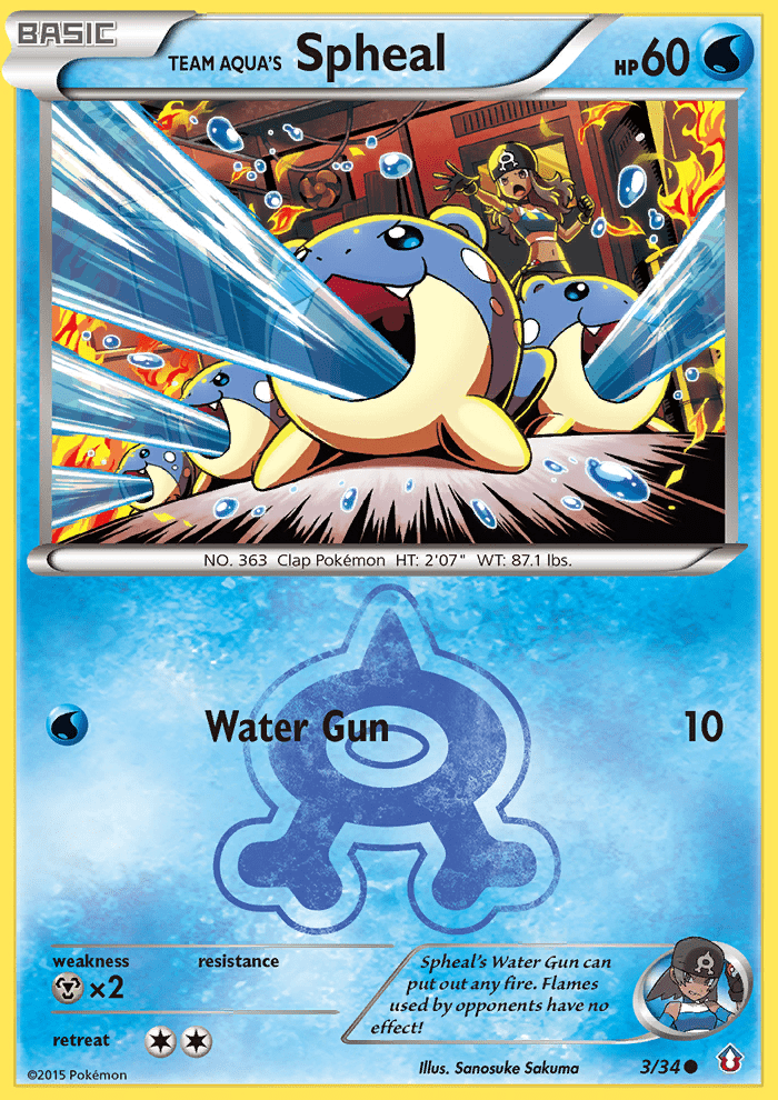Team Aqua's Spheal - 3