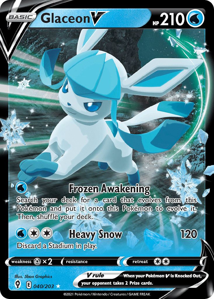 Glaceon V - 40