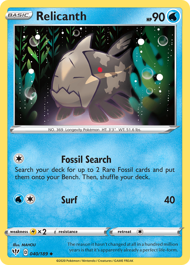 Relicanth - 40
