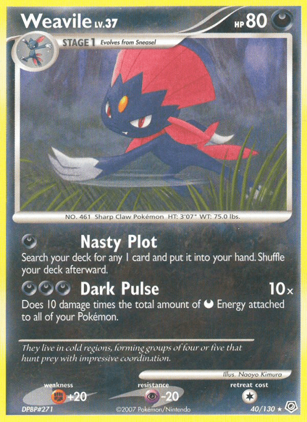 Weavile - 40