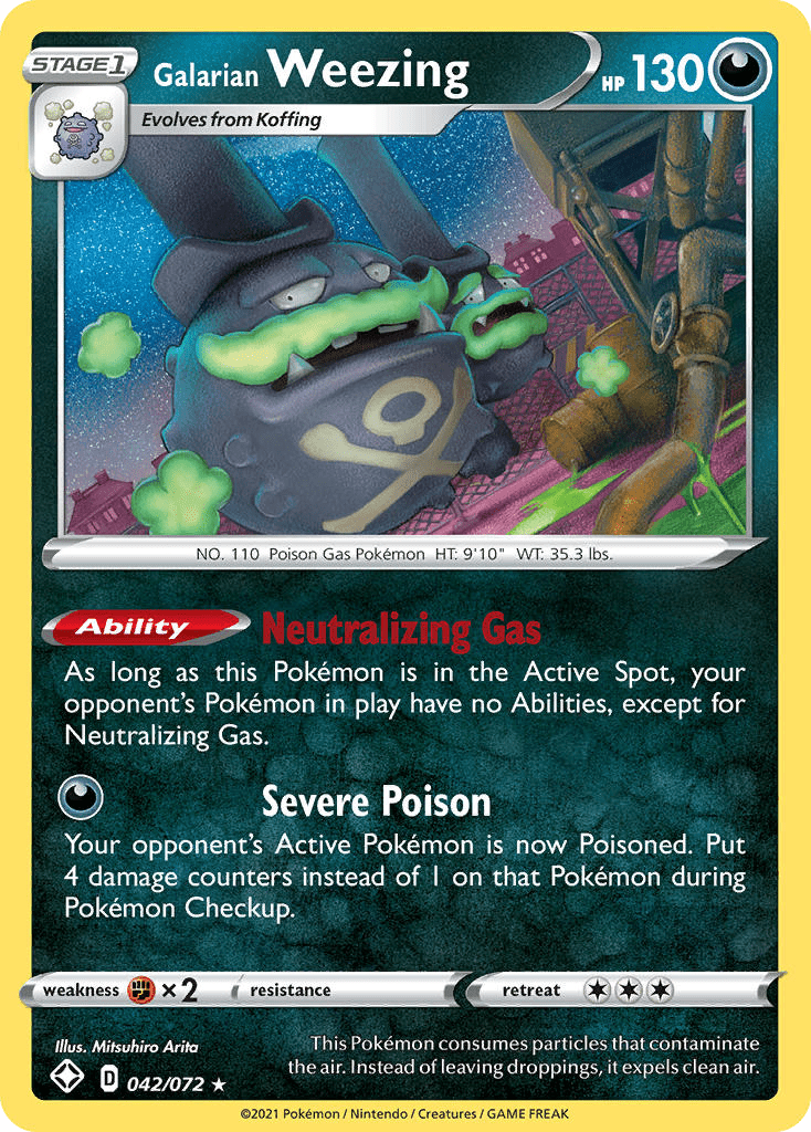 Galarian Weezing - 42