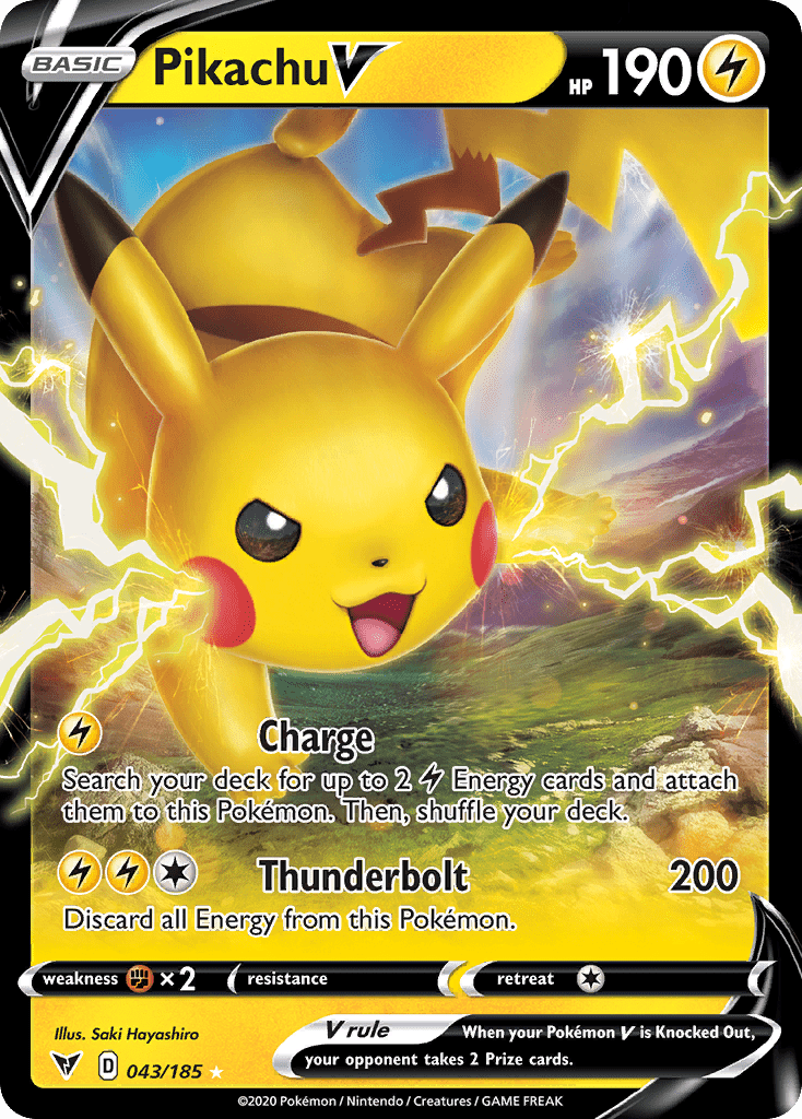 Pikachu V - 43