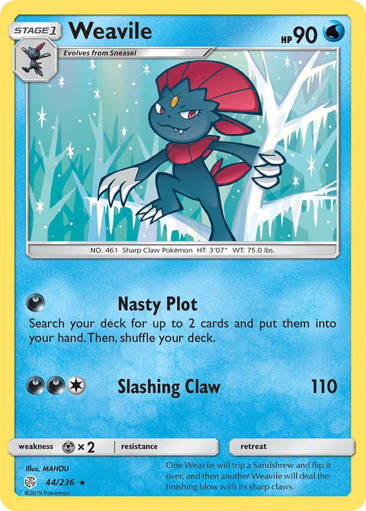 Weavile - 44