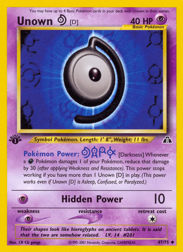 Unown [D] - 47