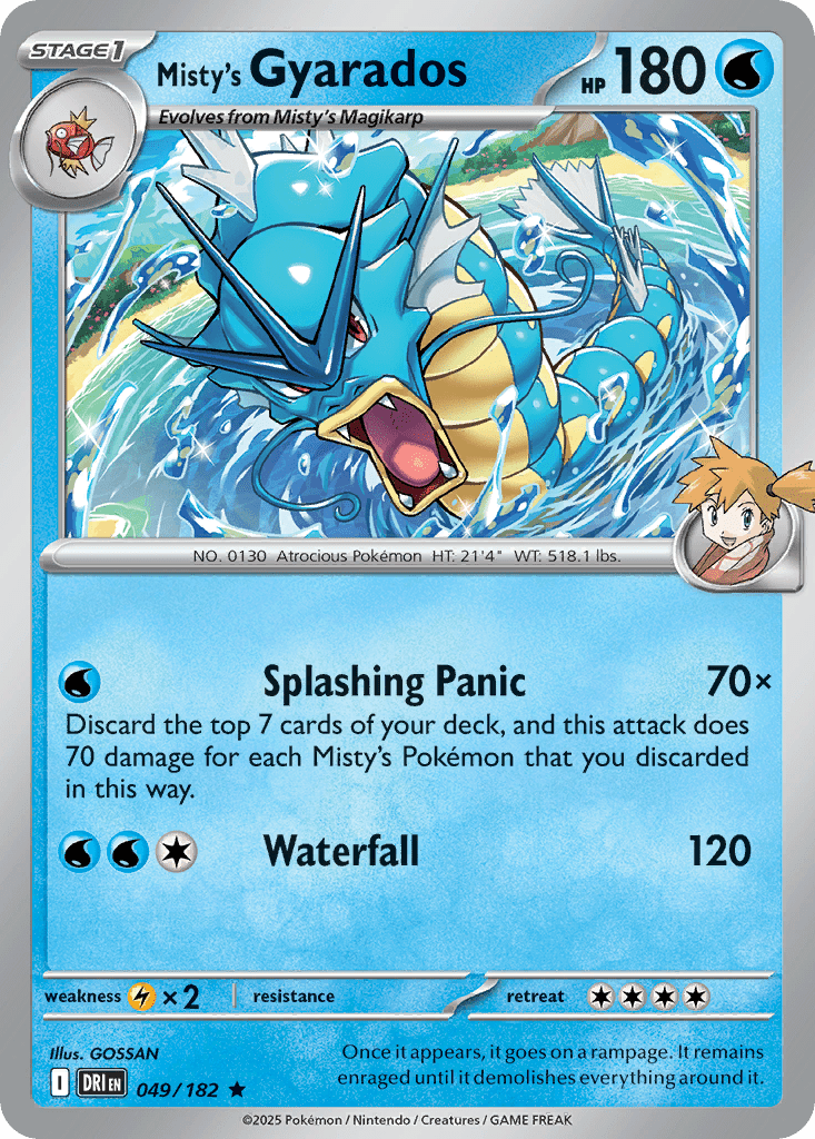 Misty's Gyarados - 49