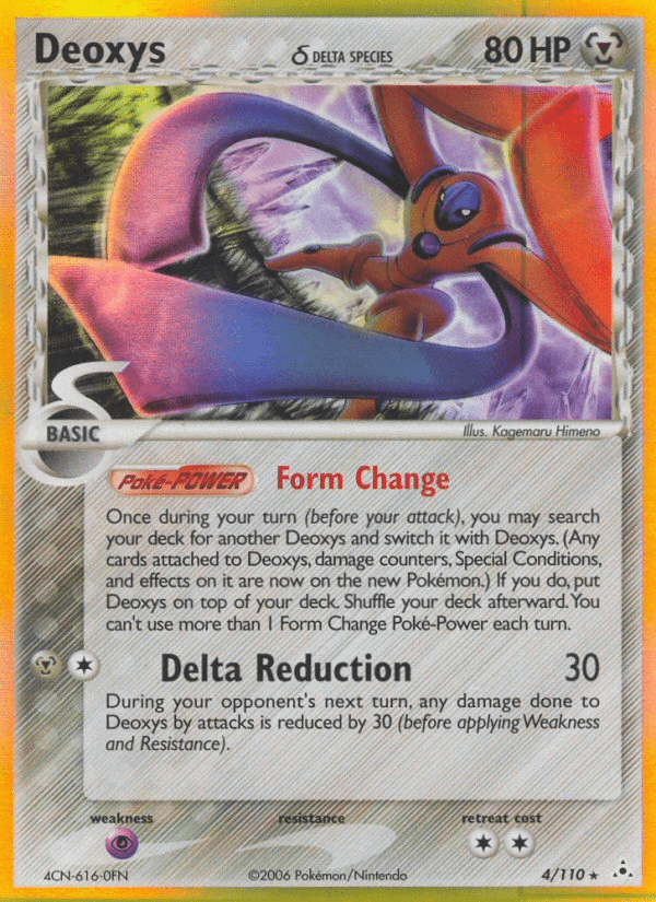 Deoxys δ - 4