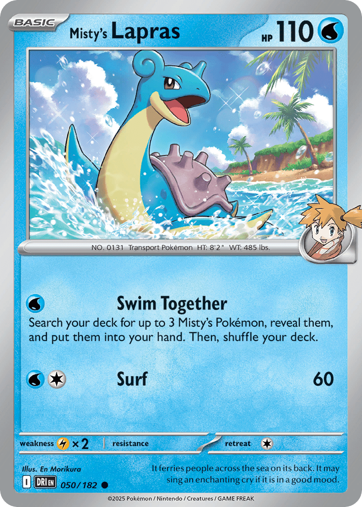 Misty's Lapras - 50