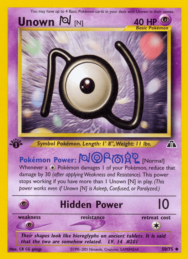 Unown [N] - 50