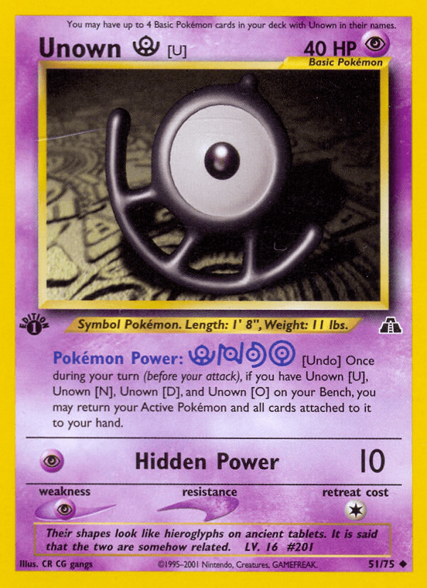 Unown [U] - 51