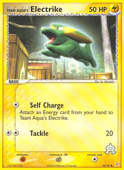 Team Aqua's Electrike - 53