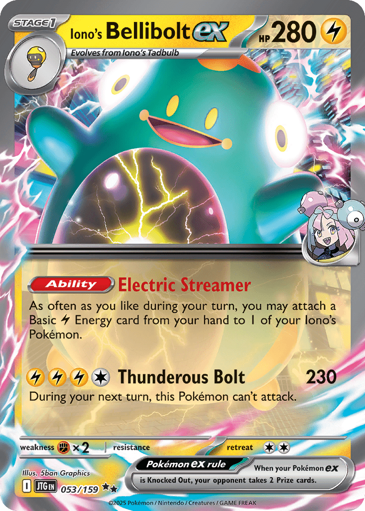 Iono's Bellibolt ex - 53