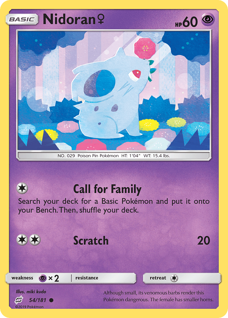 Nidoran ♀ - 54