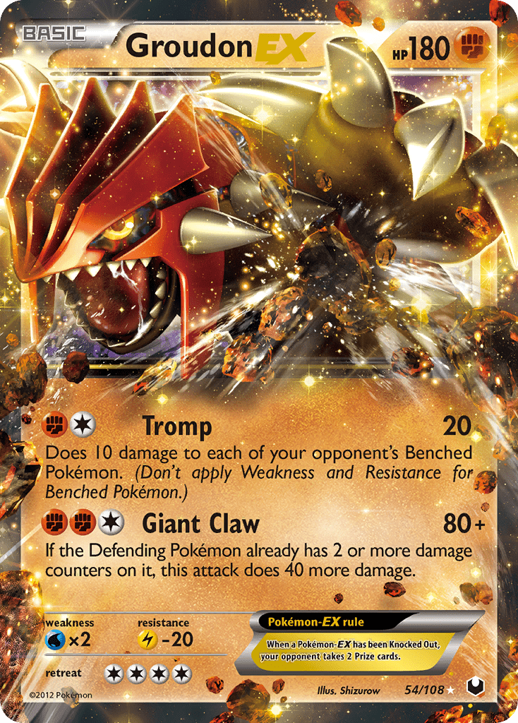 Groudon-EX - 54