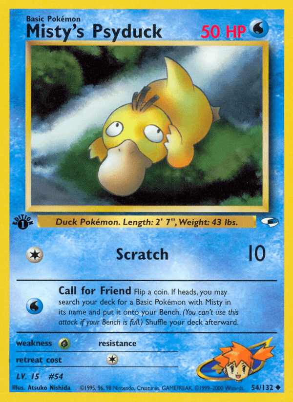 Misty's Psyduck - 54